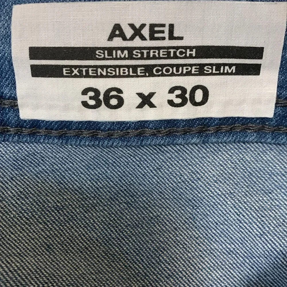 Buffalo David Bitton AXEL, men’s slim stretch Jeans size 36x30